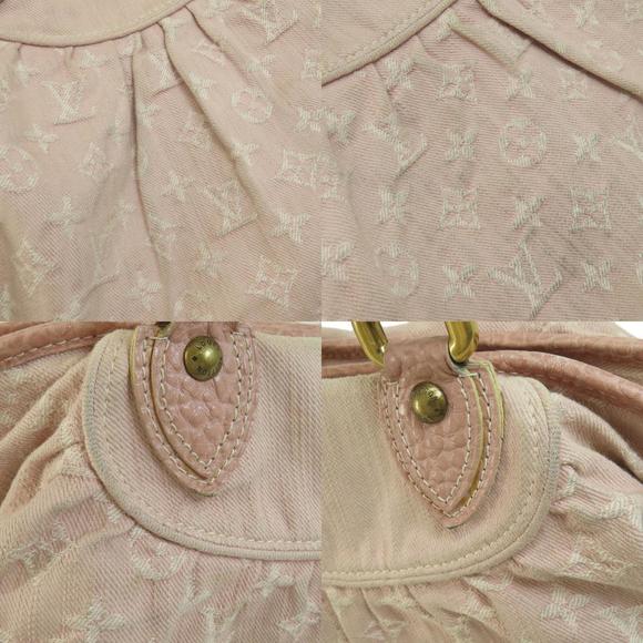 Louis Vuitton Neocabby MM Rose Handbag Monogram Denim - Picture 5 of 9